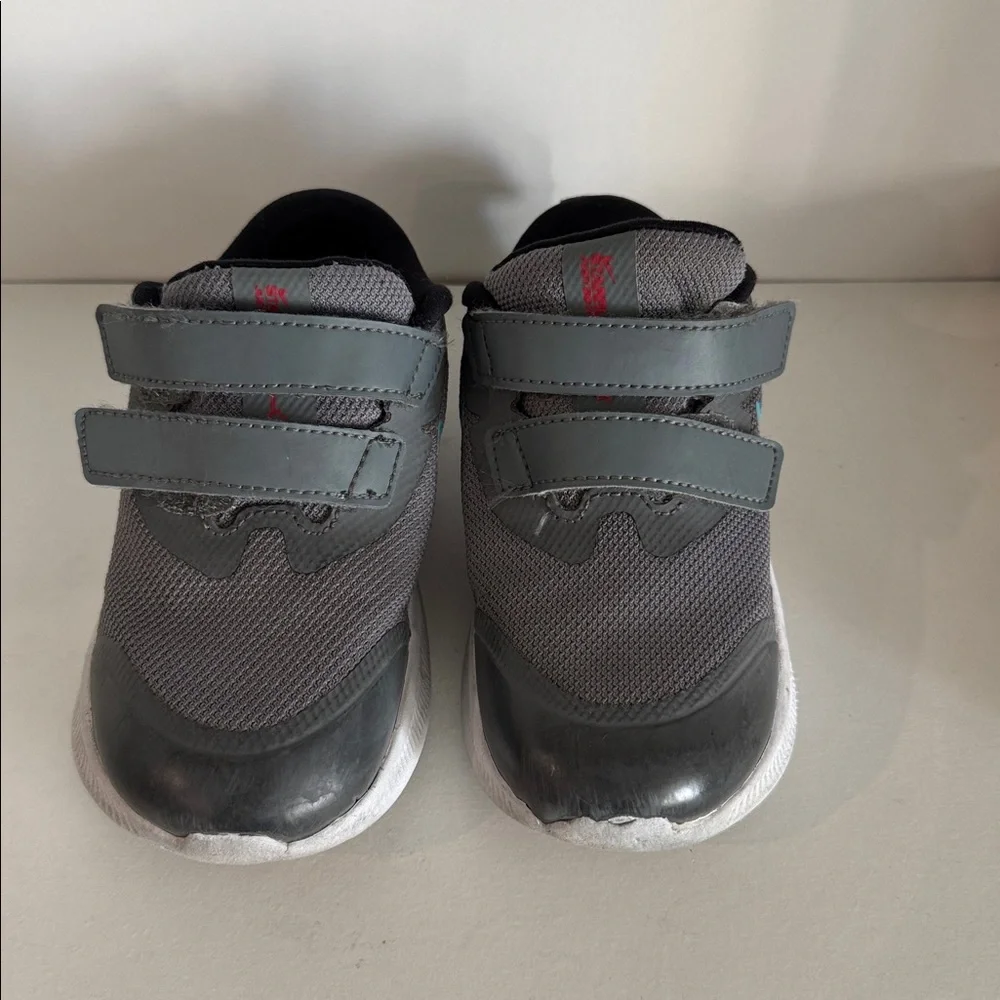 Nike Kids Gray and‎ Pink Sneakers